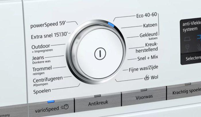 מכונת כביסה סימנס פתח קדמי 9 קילוגרם Siemens WM6HXM90NL