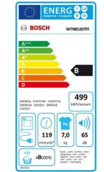 מייבש כביסה 7 ק''ג BOSCH בוש WTN85207FF קונדנסור